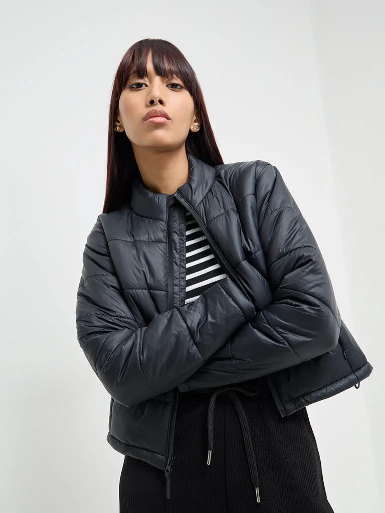 Studiofit Black Puffer Jacket