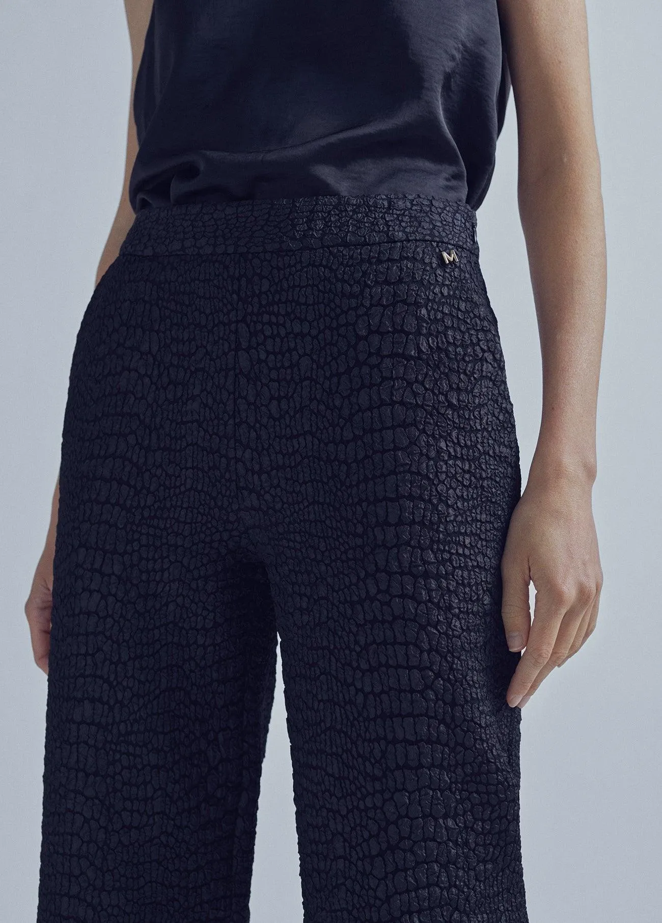 Textured culottes