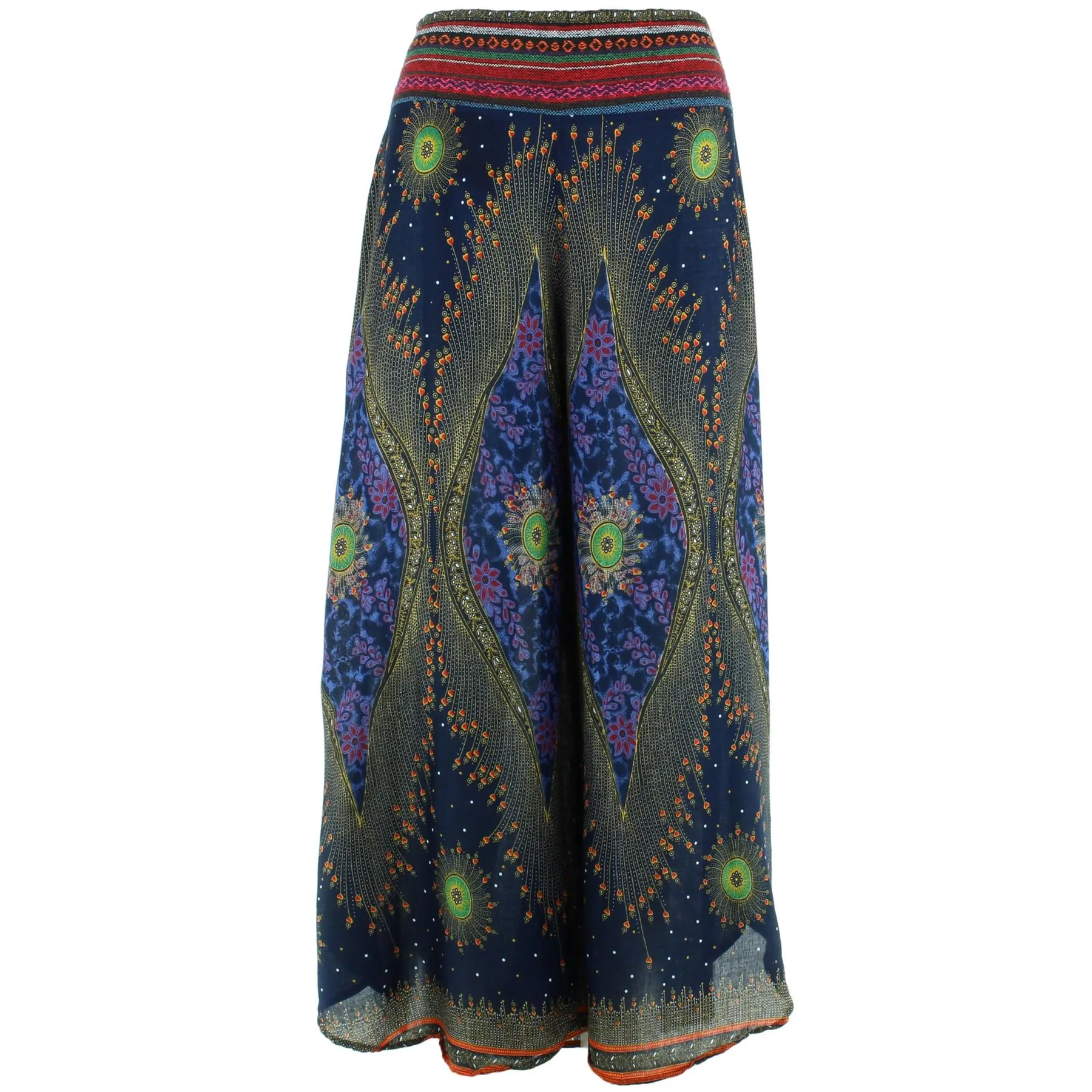 Thai Trim Trousers - Navy