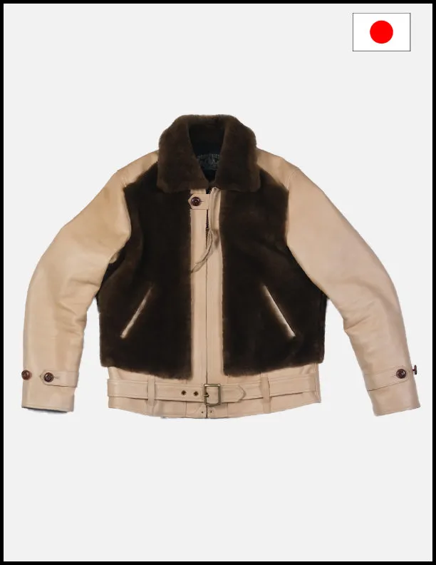 The Shop Vancouver "Baby Bear" Natural Horsehide and Shearling Grizzly Jacket