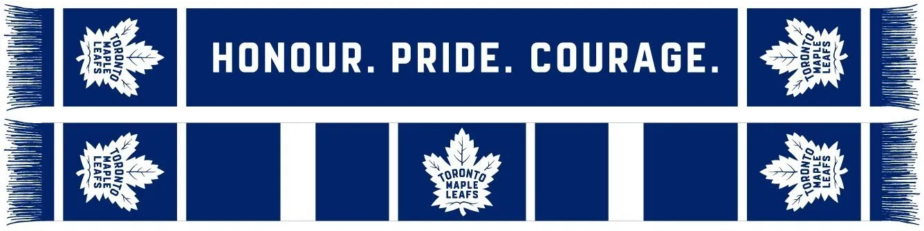 TORONTO MAPLE LEAFS SCARF - Home Jersey