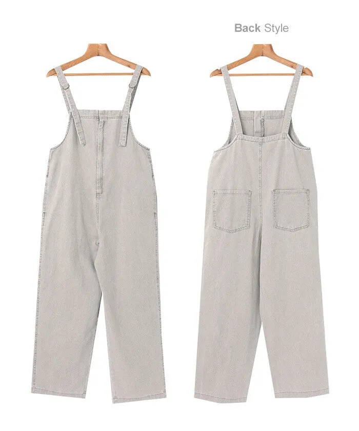 Tri Roots | Front Zipper Cotton Twill Overall