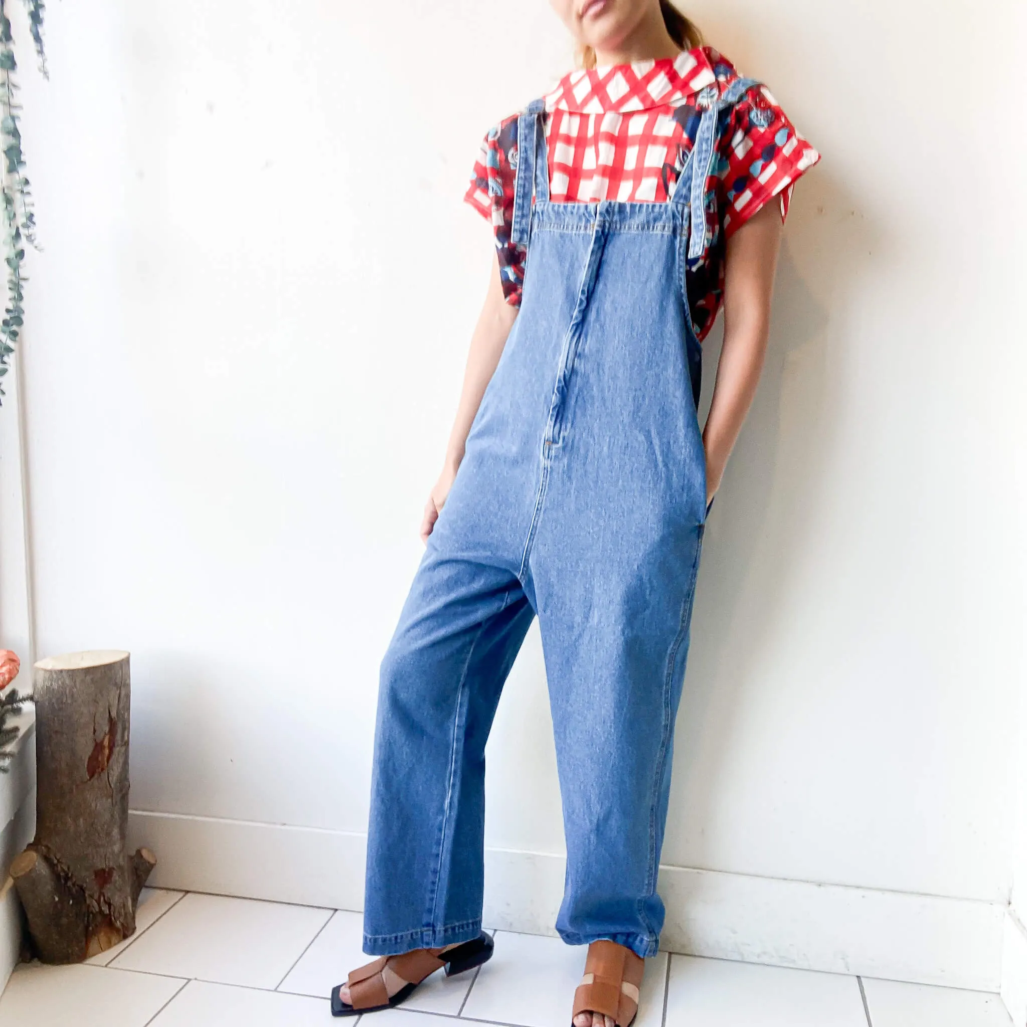 Tri Roots | Front Zipper Cotton Twill Overall