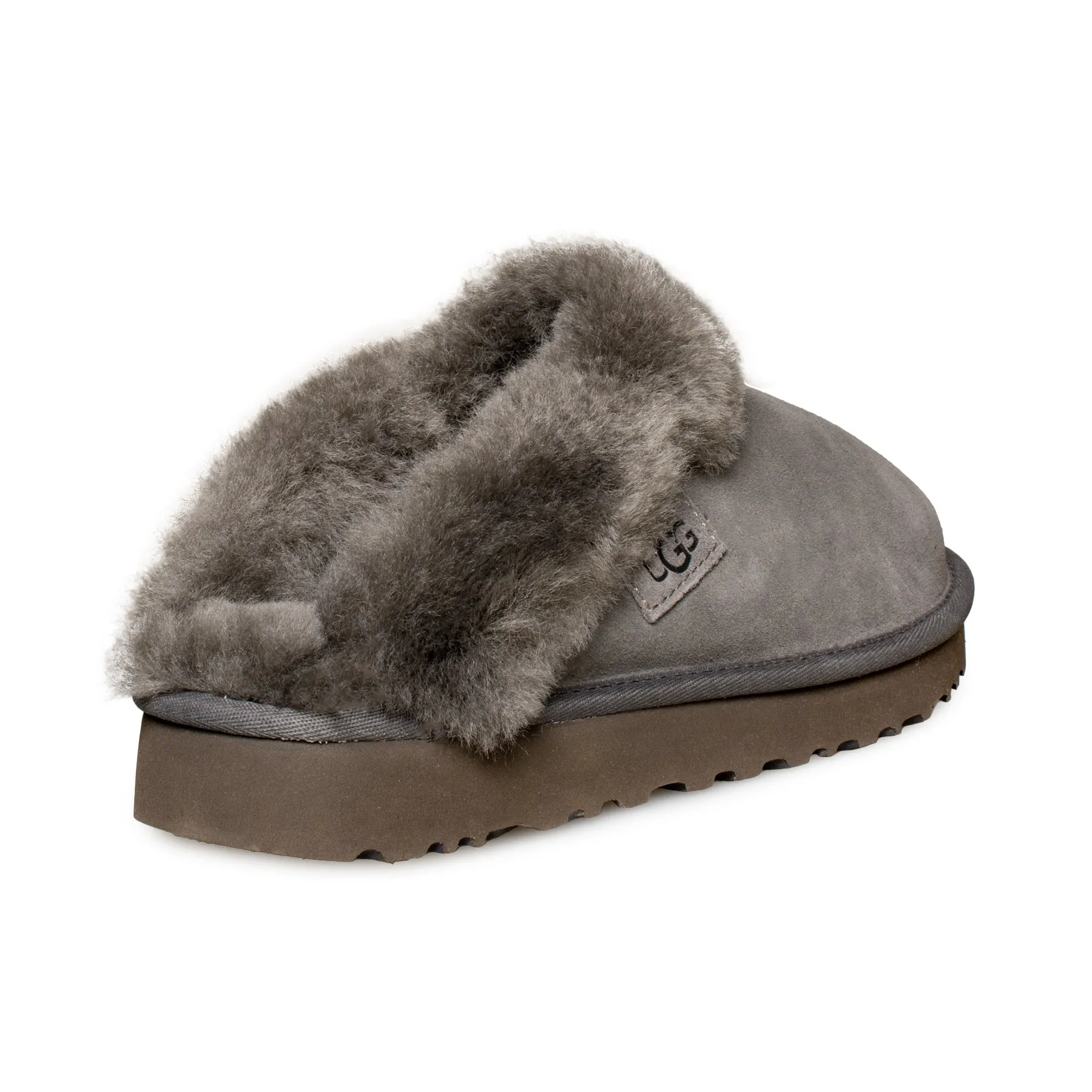 UGG Cluggette Charcoal Slippers - Women's