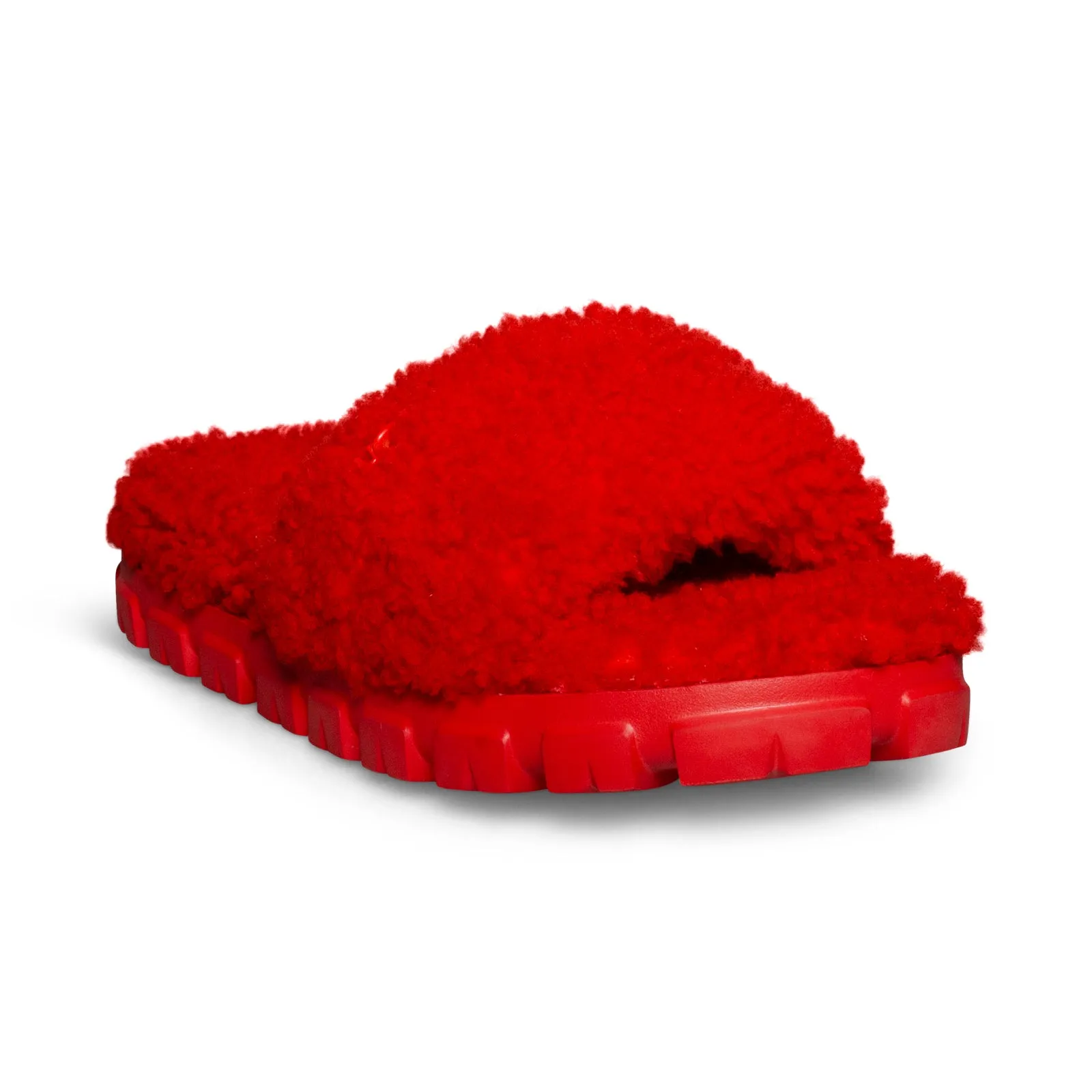 UGG Cozetta Curly Red Pepper Slippers - Women's