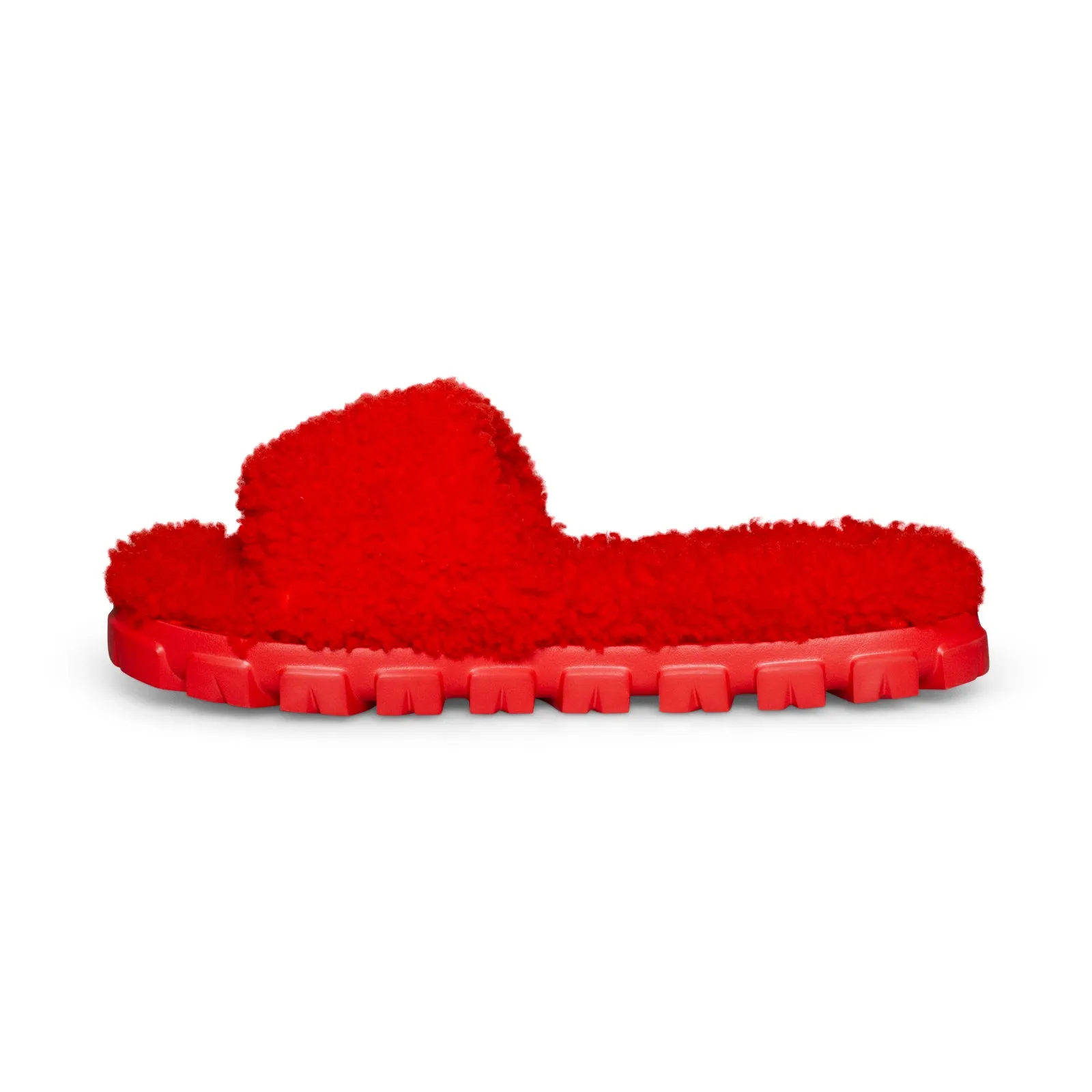 UGG Cozetta Curly Red Pepper Slippers - Women's