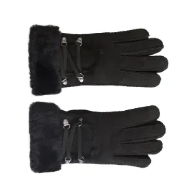 UGG Lace Up Glove Black