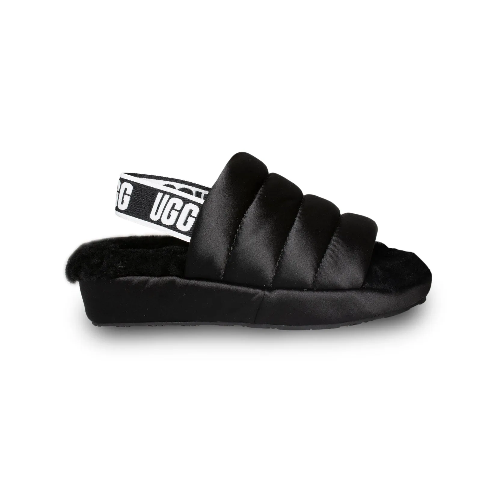 UGG Puff Yeah Black Shoe's - Women's