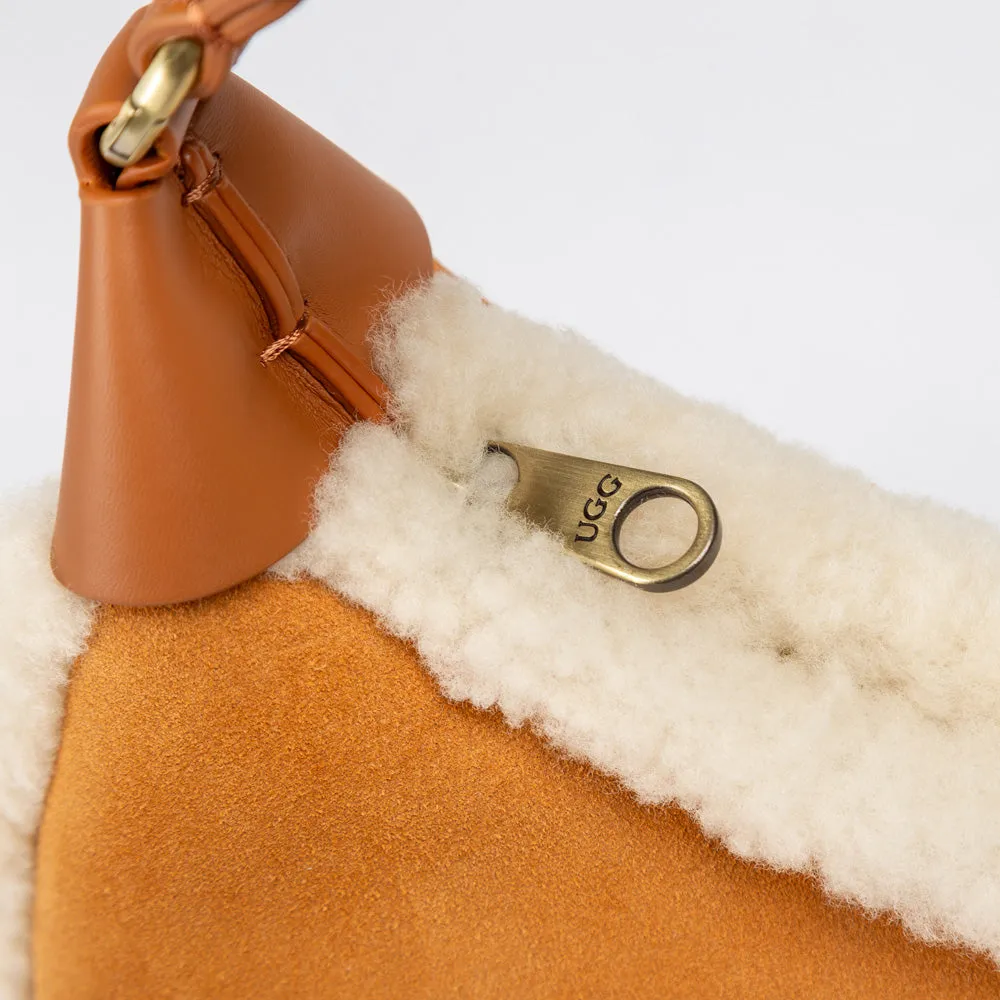 Ugg Shearling Shoulder Bag