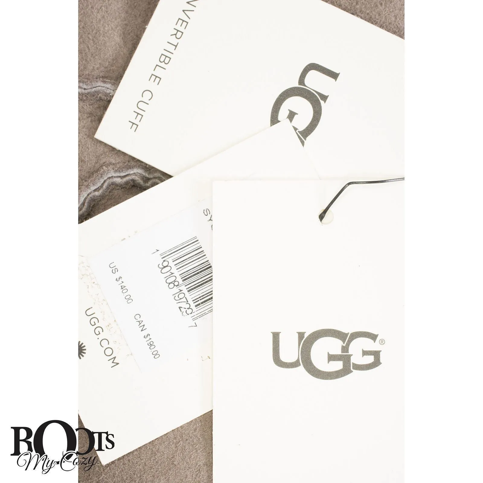 UGG Tenney Stormy Grey Gloves