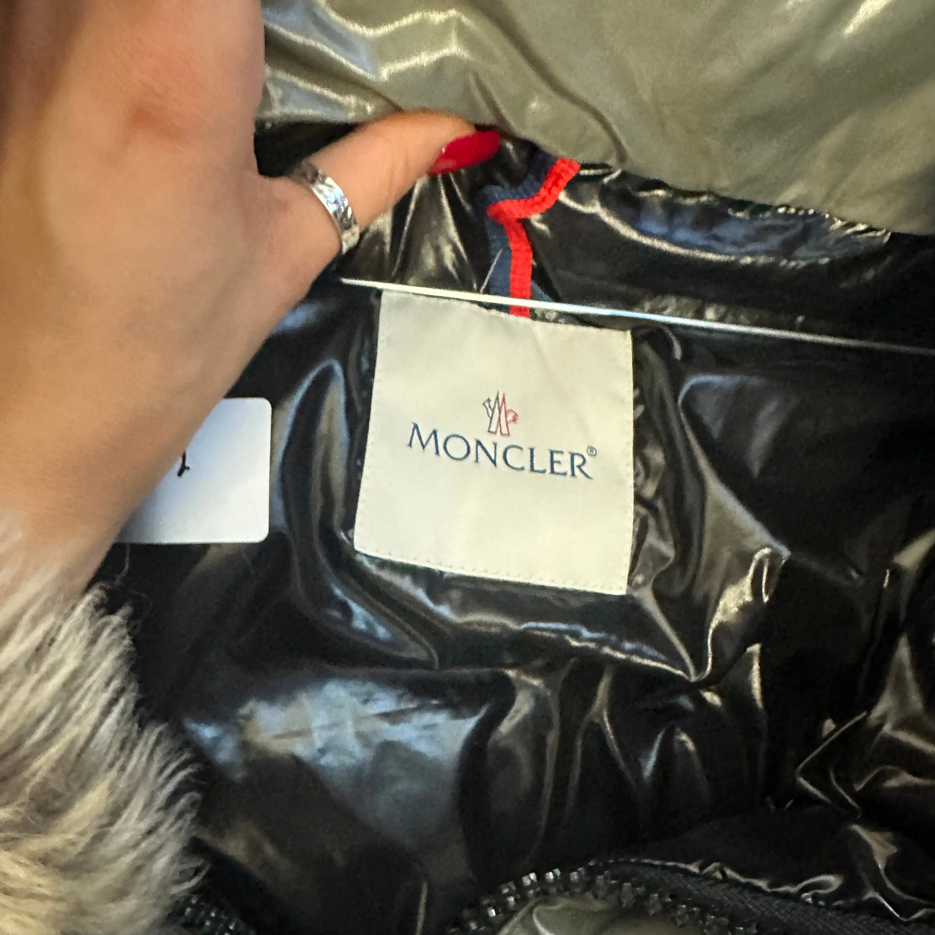 vintage puffer jacket by moncler