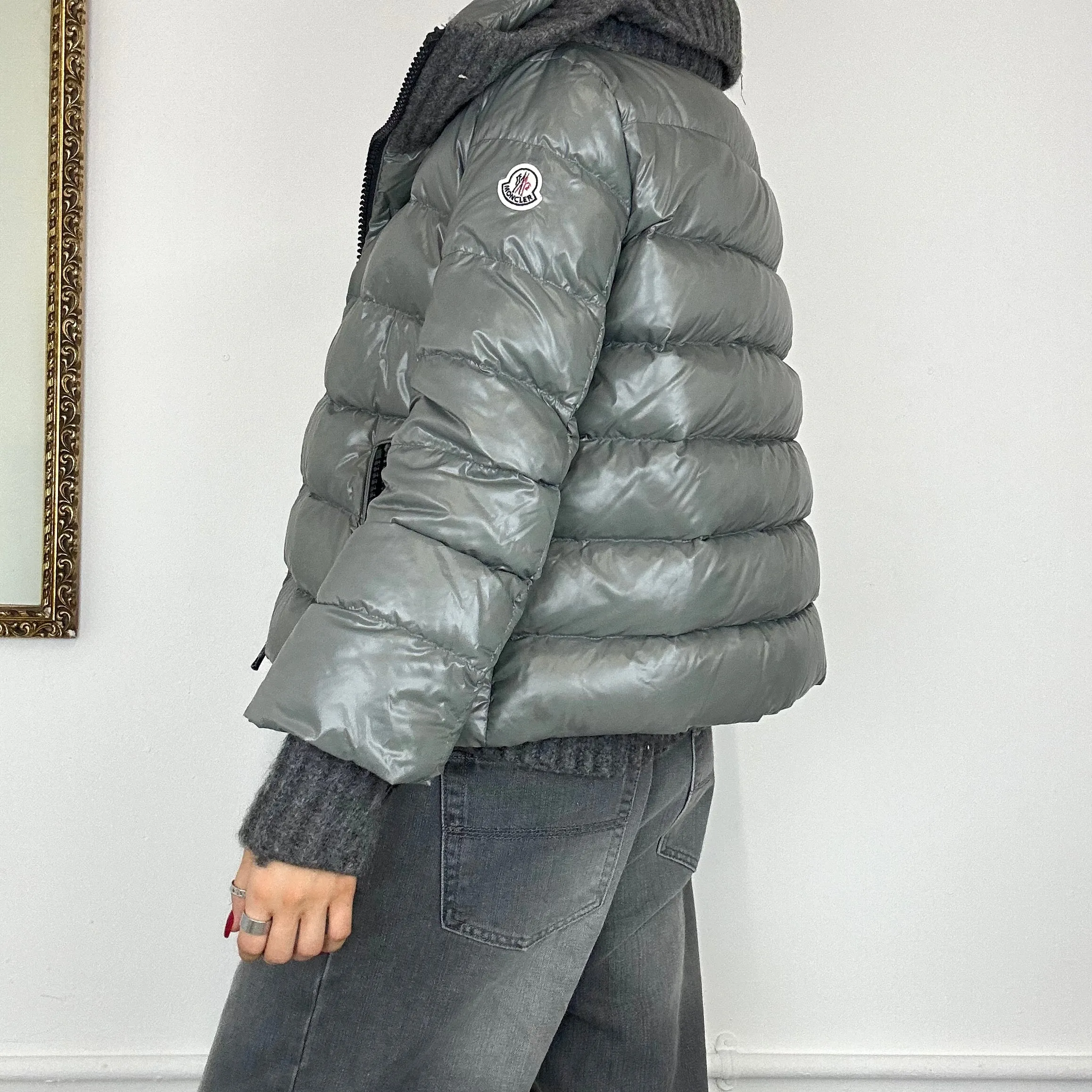 vintage puffer jacket by moncler