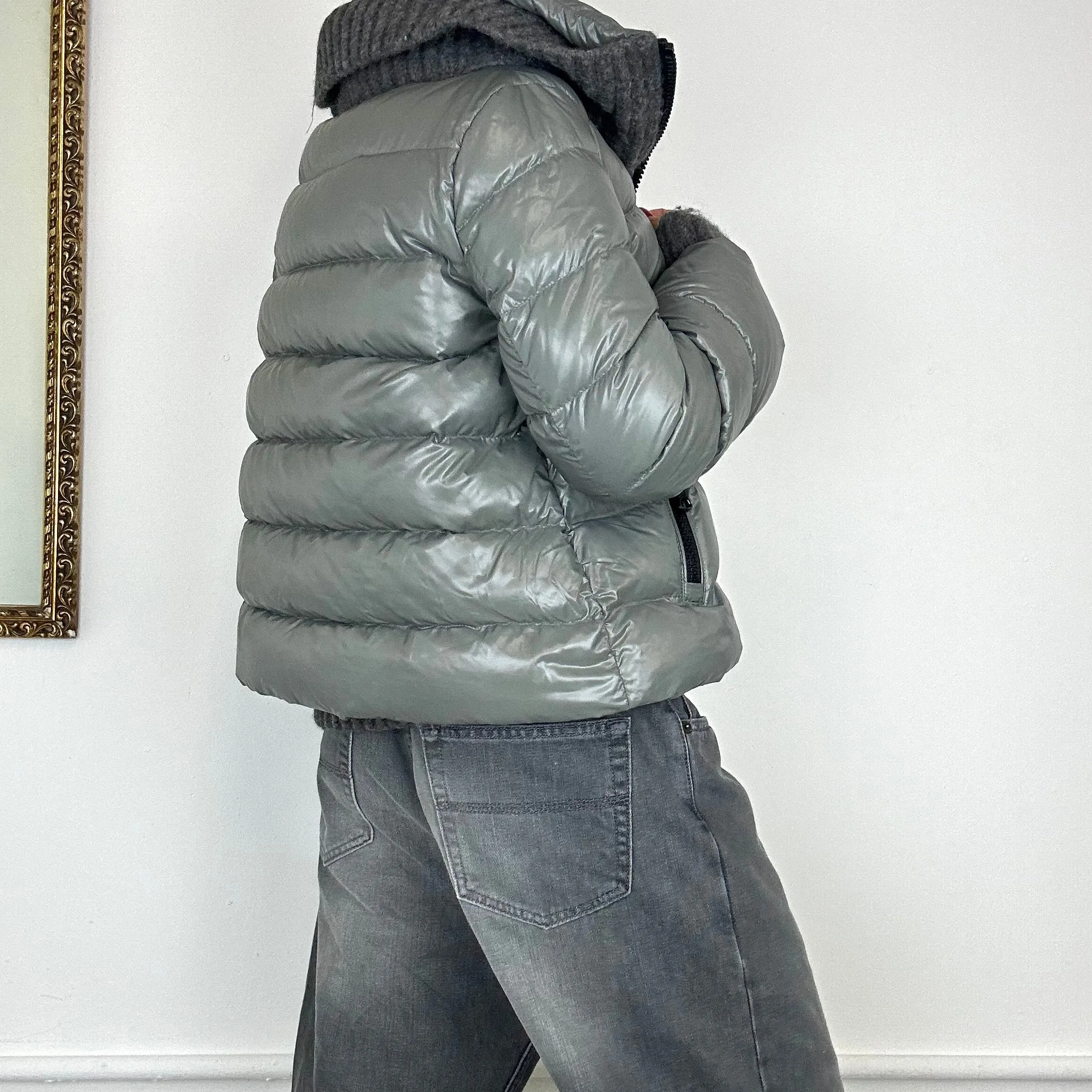 vintage puffer jacket by moncler