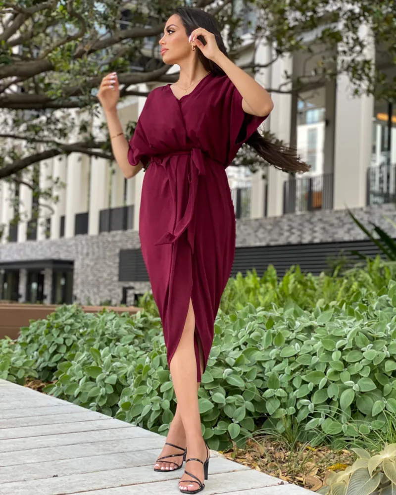 Viola Wrap Dress