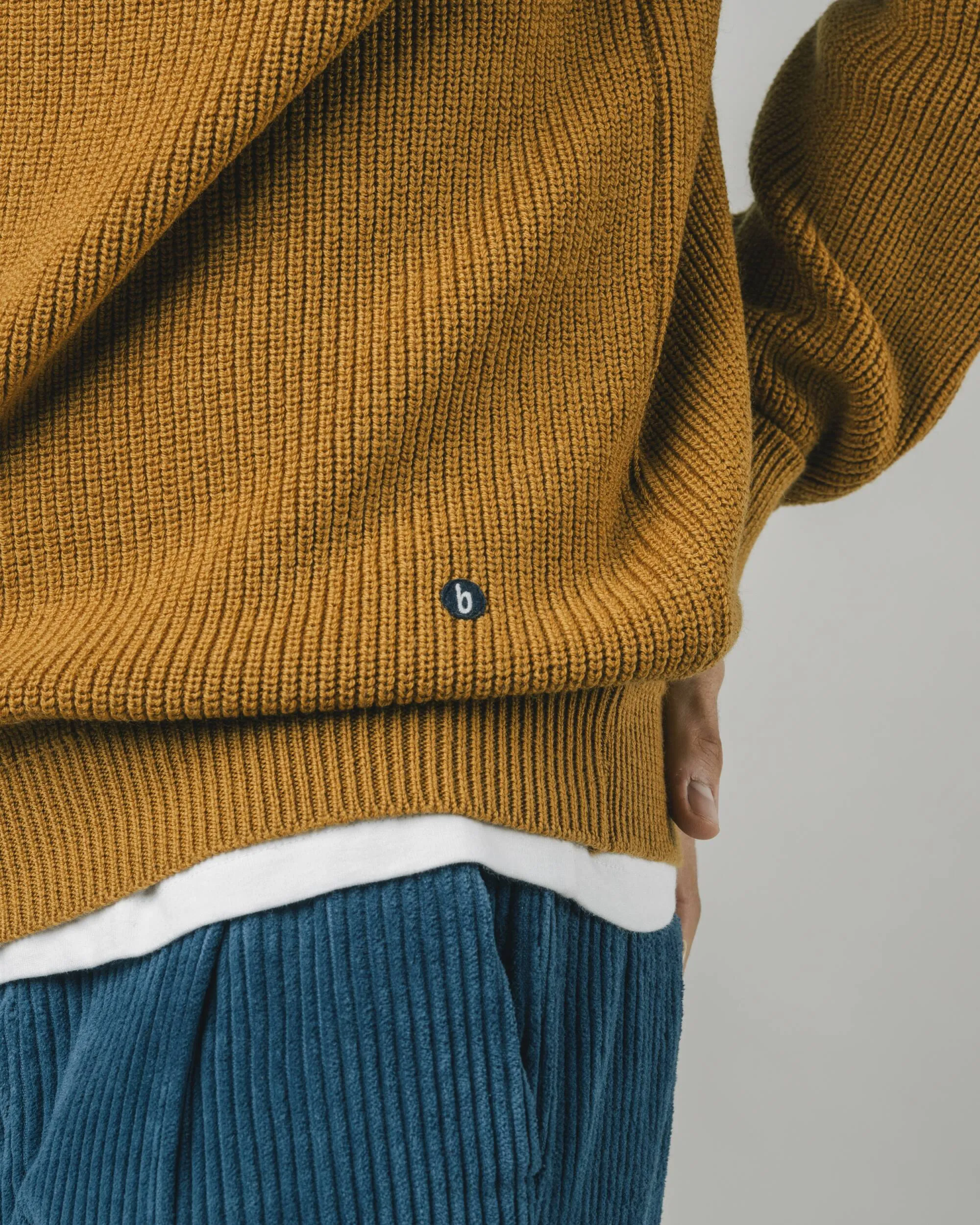 Waterfront Wool Sweater Mustard