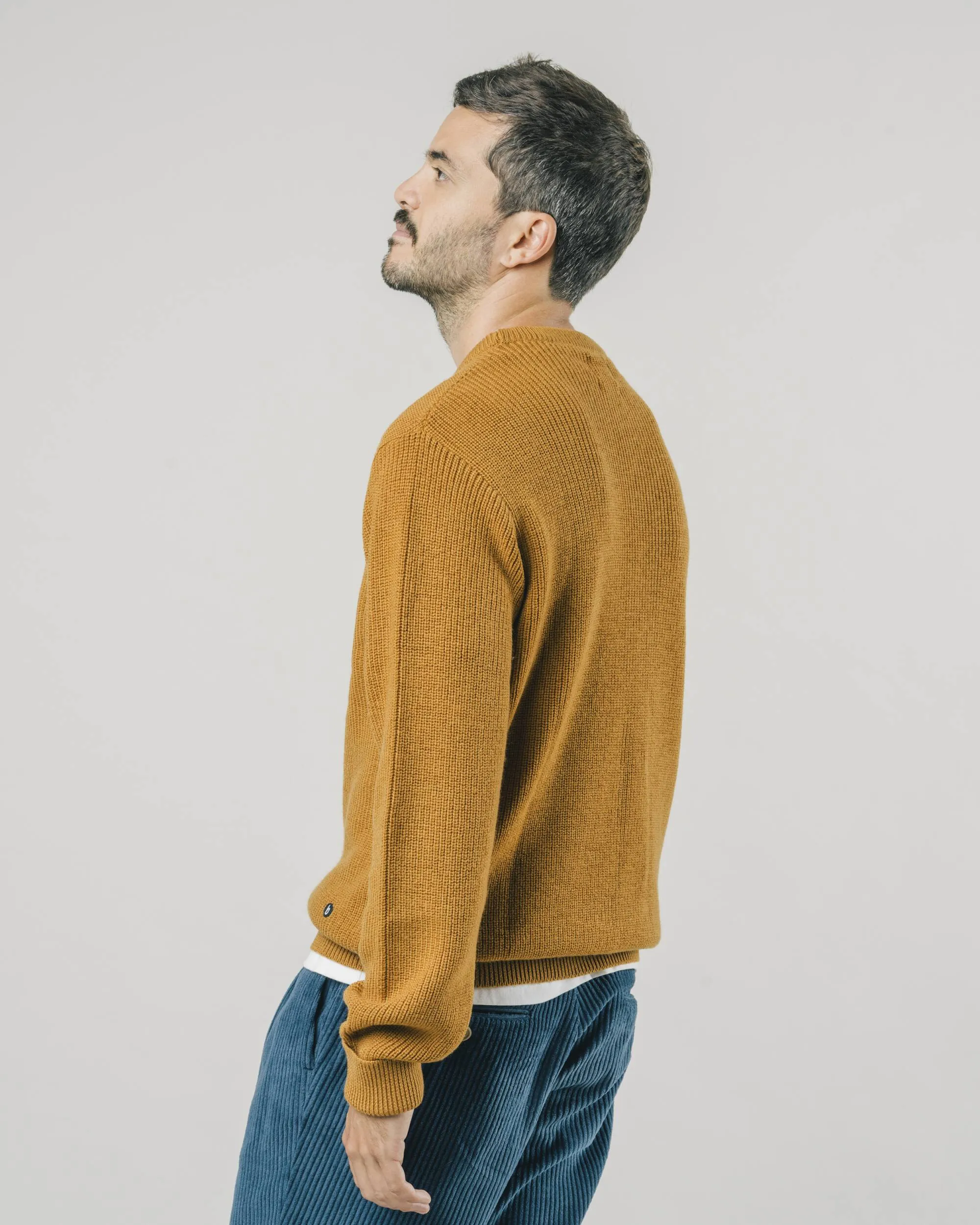 Waterfront Wool Sweater Mustard