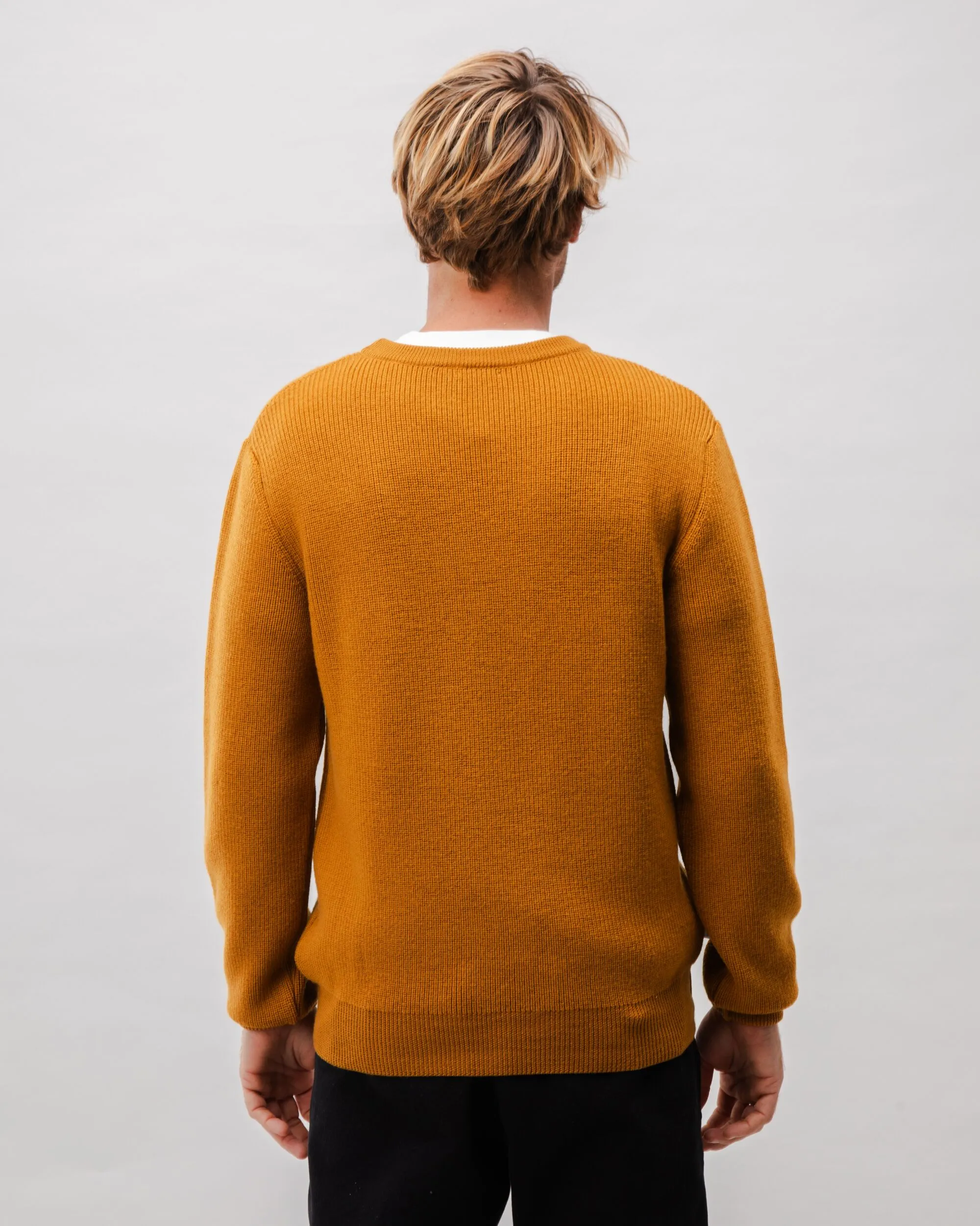 Waterfront Wool Sweater Mustard