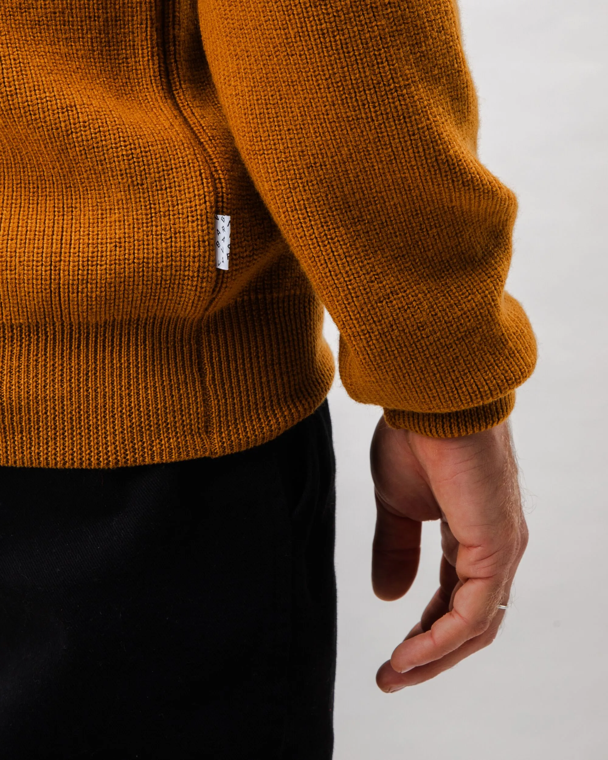 Waterfront Wool Sweater Mustard