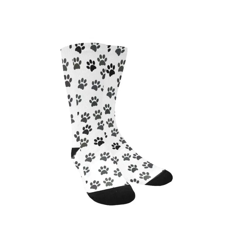 Women's Cat Paw Crew Socks Cute Gifts For Her