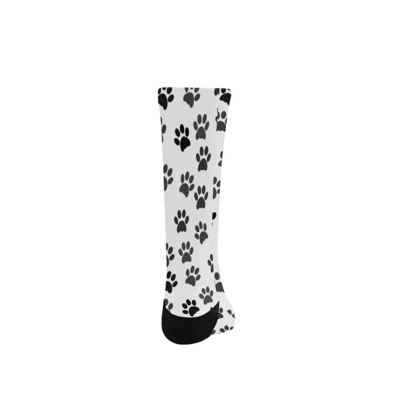 Women's Cat Paw Crew Socks Cute Gifts For Her