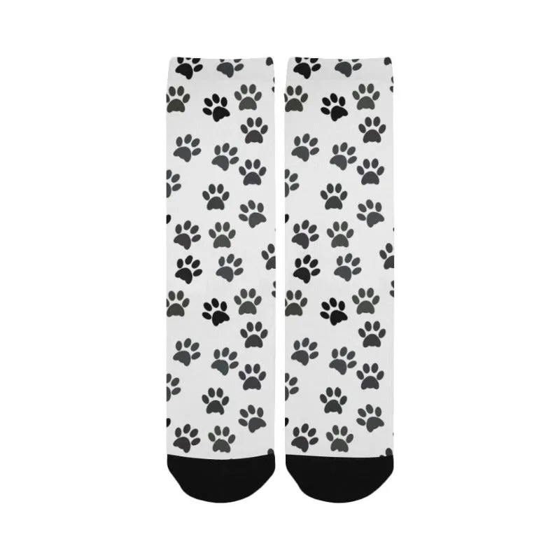 Women's Cat Paw Crew Socks Cute Gifts For Her