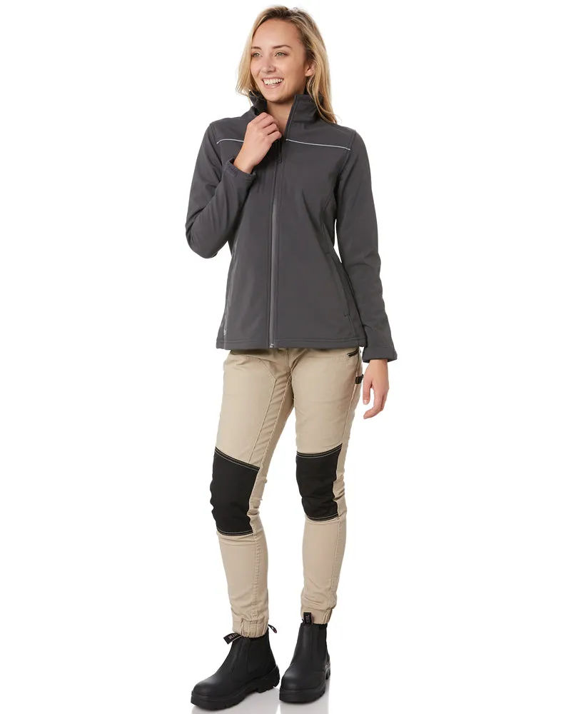 Womens Soft Shell Jacket * - Charcoal