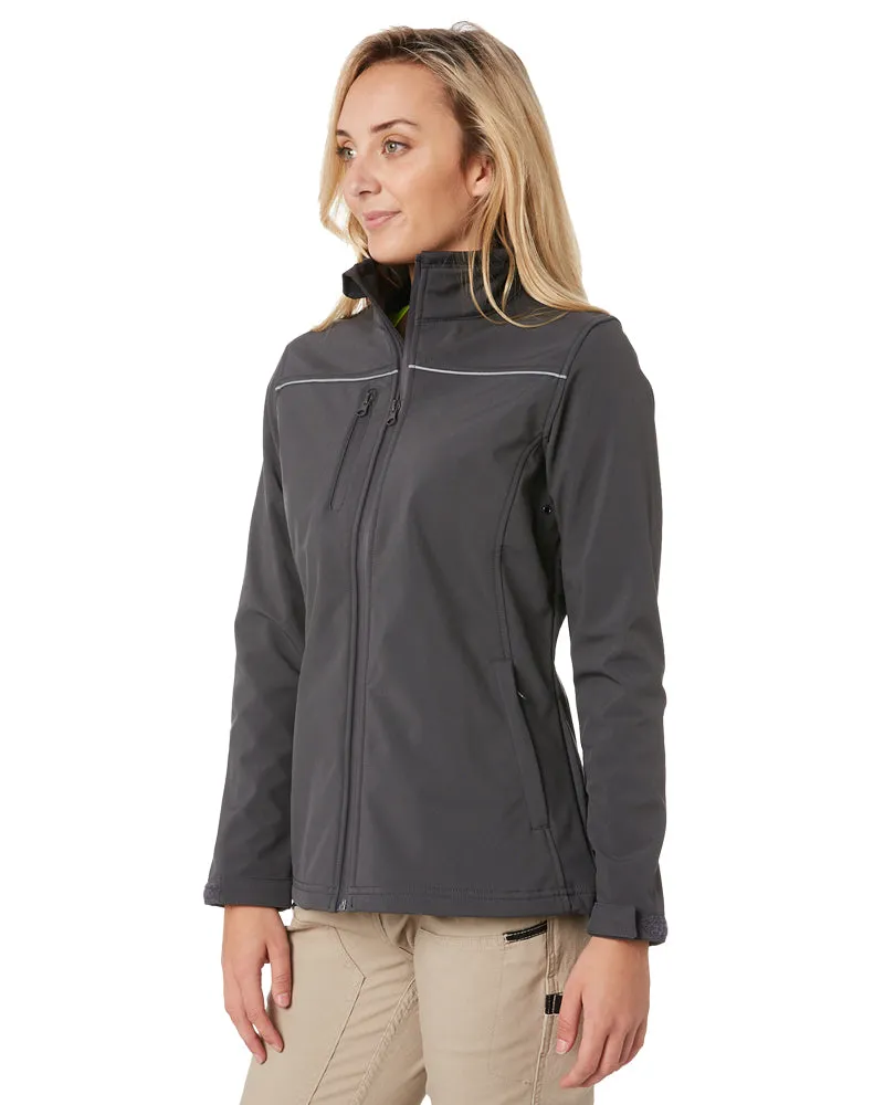 Womens Soft Shell Jacket * - Charcoal