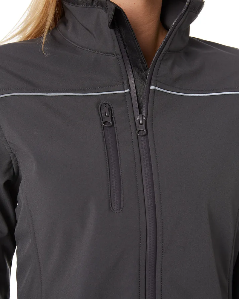 Womens Soft Shell Jacket * - Charcoal