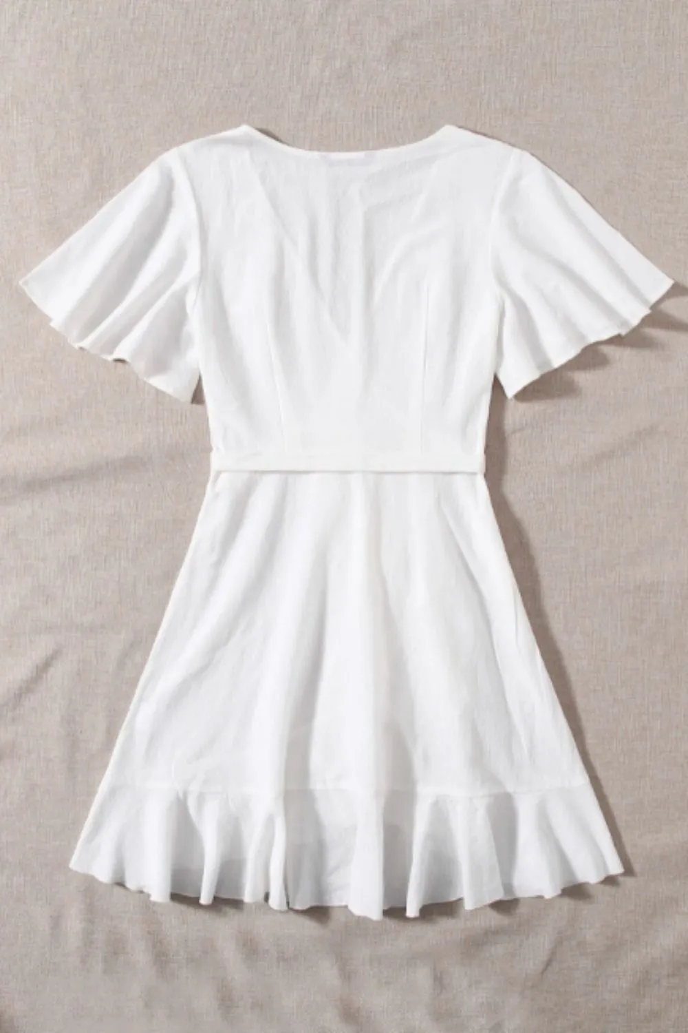 Wrap Dress White