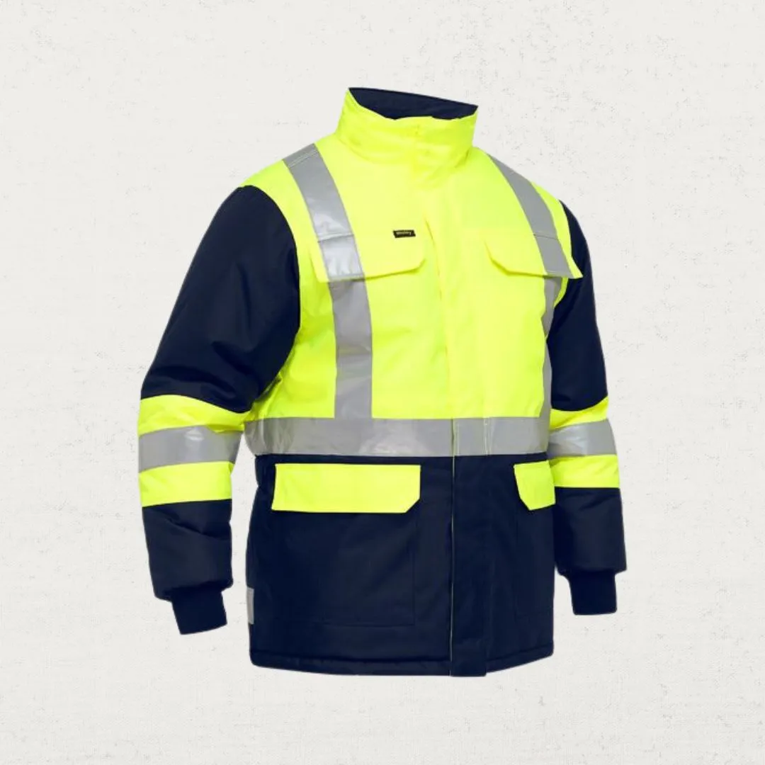 X Taped 2Tone HiVis Waterproof Freezer Jacket